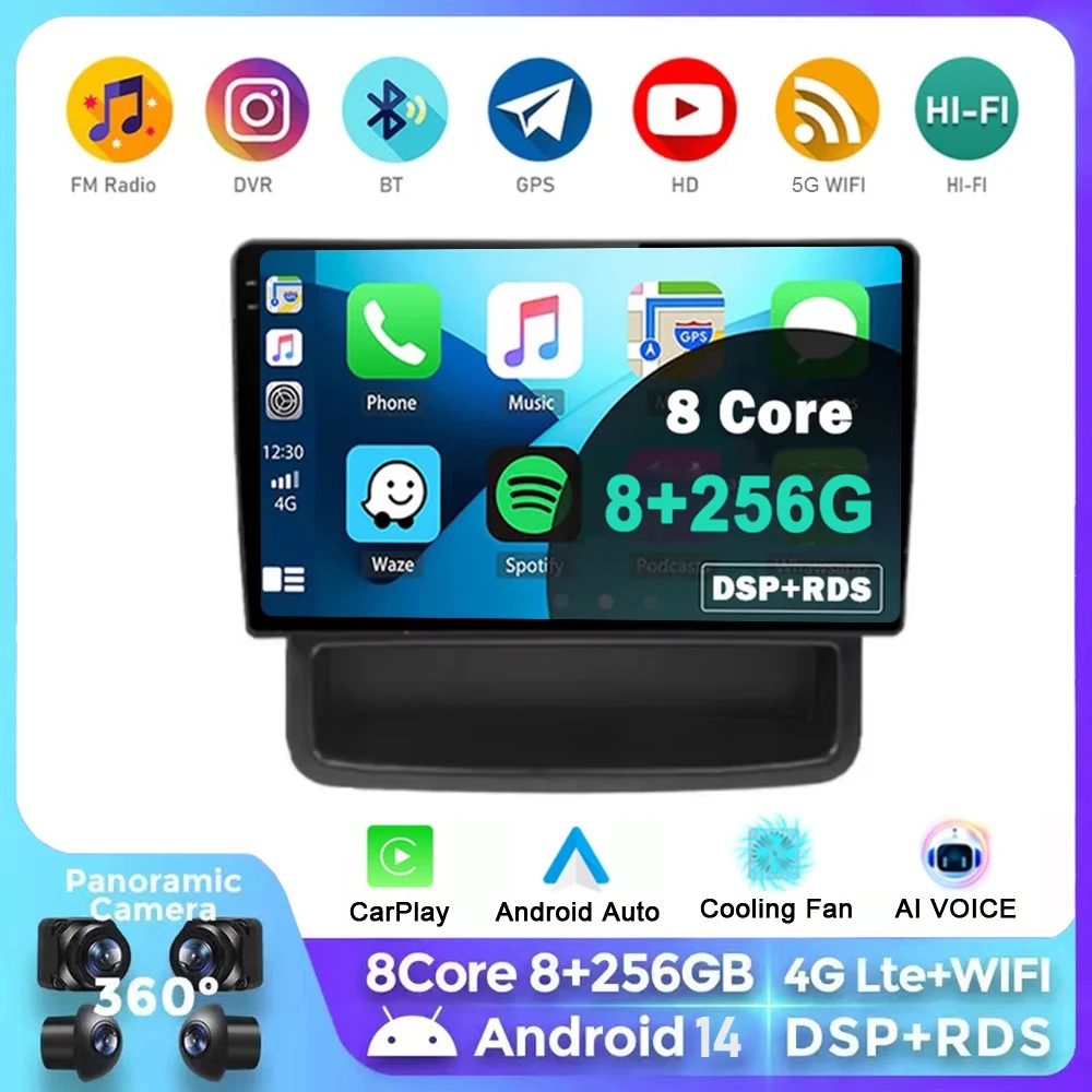 Android For Renault Trafic 2 For Opel Vivaro A For Nissan primastar 2006 - 2014 Car Radio Multimedia Video Player Navigation GPS
Android For Renault Trafic 2 For Opel Vivaro A For Nissan primastar 2006 - 2014 Car Radio Multimedia Video Player Navigation GPS
