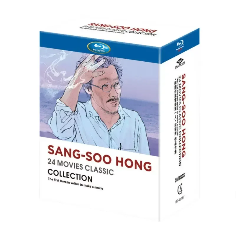 BD Blu-ray Disc Korean Film Writer Hong Chang-soo Collection of Works 1080 Discs 24 Discs Collector's Edition
BD Blu-ray Disc Korean Film Writer Hong Chang-soo Collection of Works 1080 Discs 24 Discs Collector's Edition