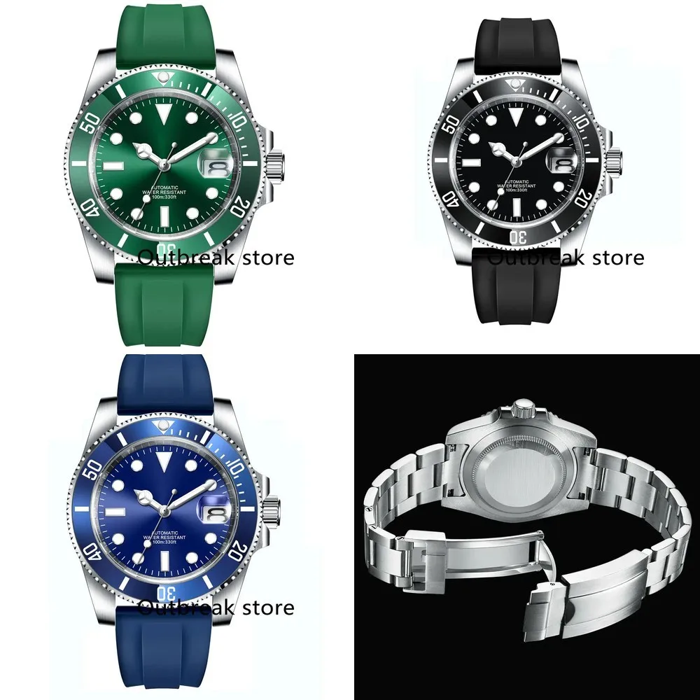 Moq 5 units wholesale price custom logo high quality luxury watch Men's 40mm Self Winding Automatic NH35A 24
Moq 5 units wholesale price custom logo high quality luxury watch Men's 40mm Self Winding Automatic NH35A 24