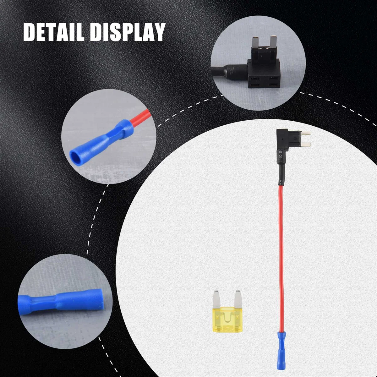 2-Insert blade fuse adapter voltage tap for Automotive Fuses APS ATT Mini low profile G
2-Insert blade fuse adapter voltage tap for Automotive Fuses APS ATT Mini low profile G
