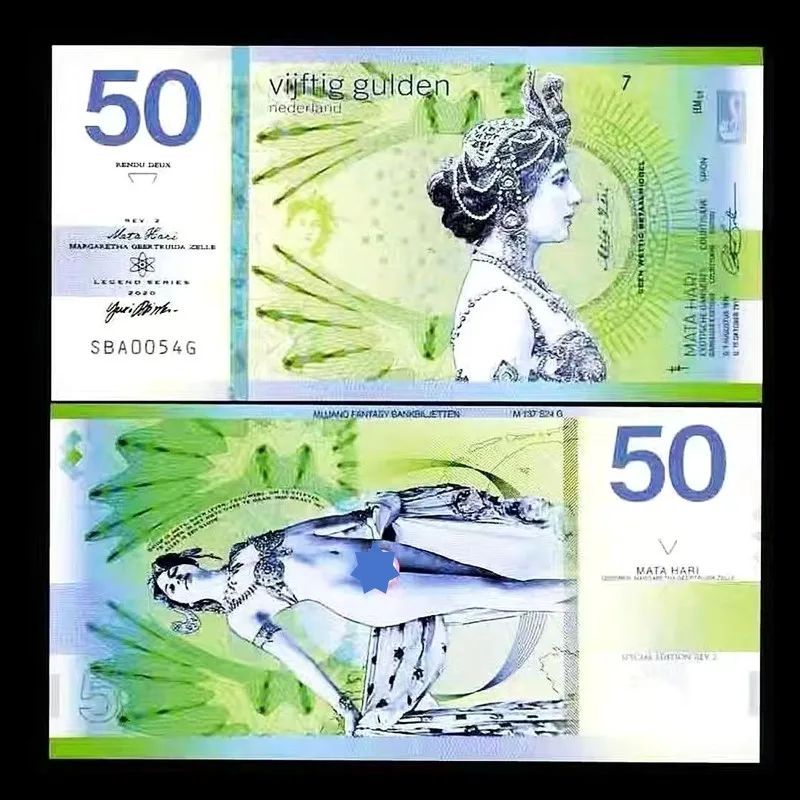 5~100pcs COPY Netherland Goddess Paper Money Non-Circulating Beautiful Banknotes with UV &Serial Number Collectibles Gifts
5~100pcs COPY Netherland Goddess Paper Money Non-Circulating Beautiful Banknotes with UV &Serial Number Collectibles Gifts