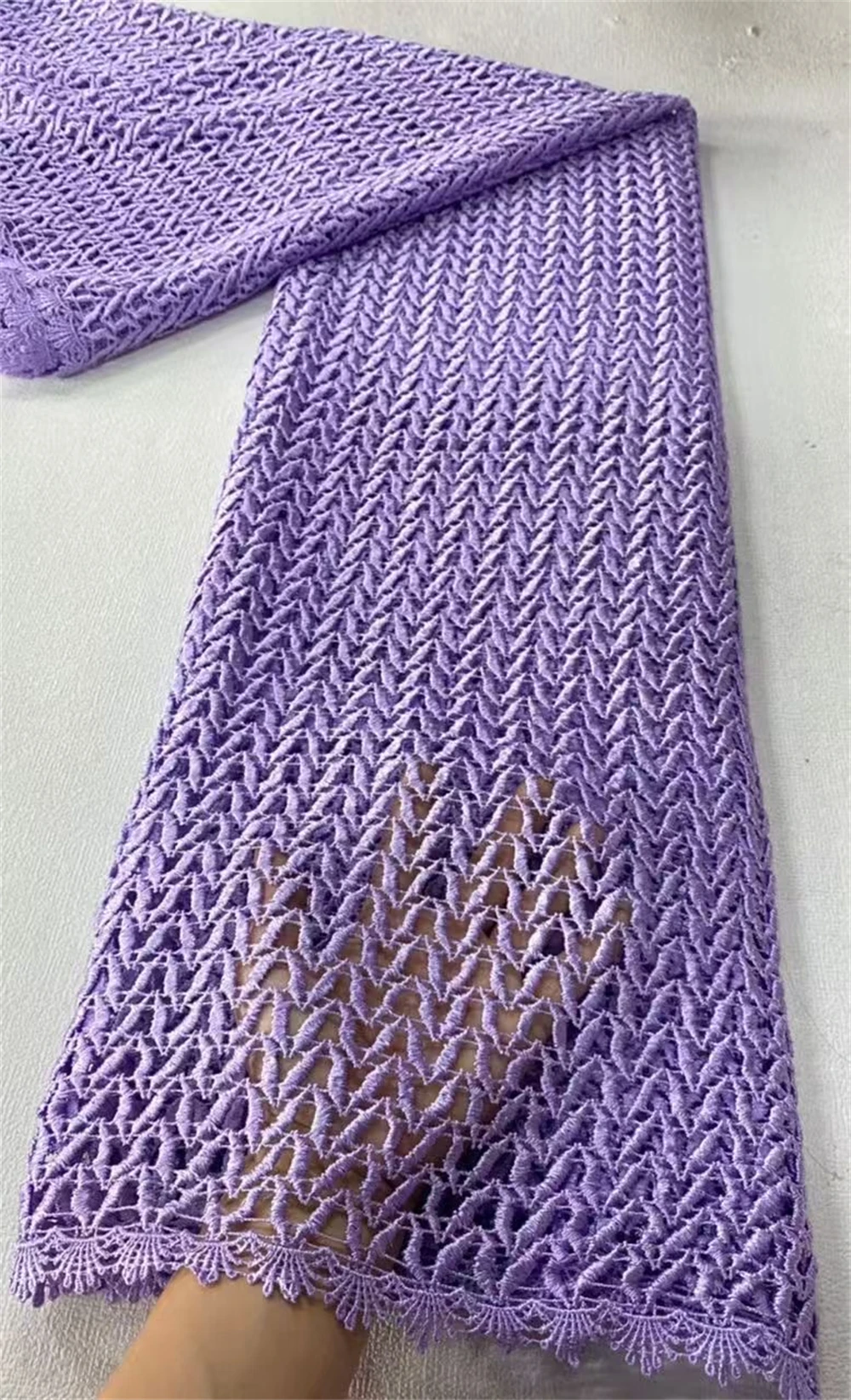 African Nigerian Embroidery Lace Fabric,Cotton,For Sewing,Fabrics,By The Meter,Cloth,Water Soluble,Party Dresses,Tulle,5 Yards
African Nigerian Embroidery Lace Fabric,Cotton,For Sewing,Fabrics,By The Meter,Cloth,Water Soluble,Party Dresses,Tulle,5 Yards