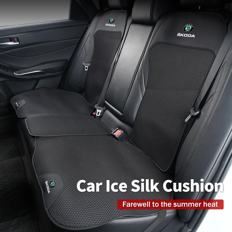 Car Ice Silk Seat Cushion Backrest Seat Cover Waist Pad Accessories For Skoda Octavia Rapid Kodiaq Superb Derivative Karoq Fabia
Car Ice Silk Seat Cushion Backrest Seat Cover Waist Pad Accessories For Skoda Octavia Rapid Kodiaq Superb Derivative Karoq Fabia