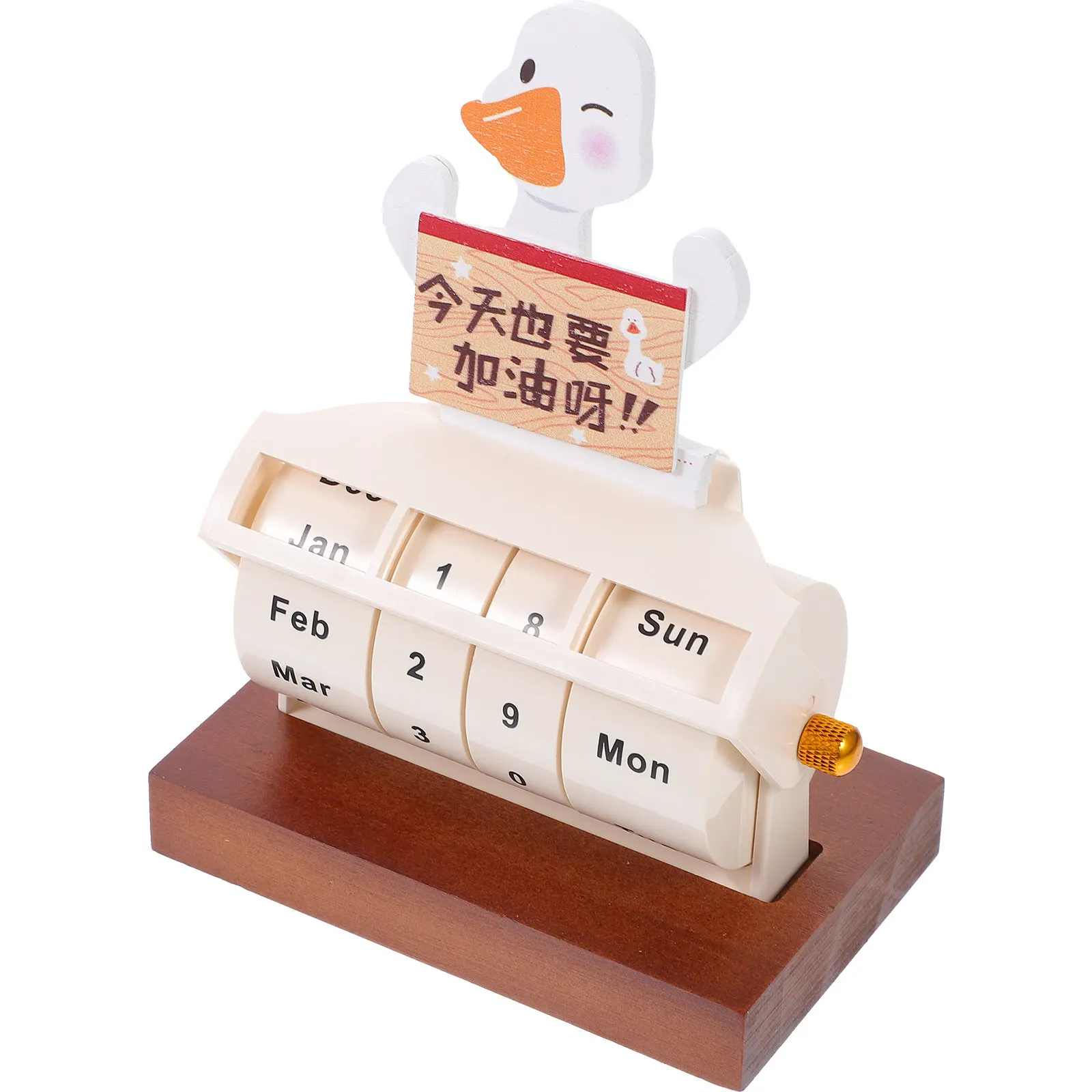 Wooden Perpetual Desk Calendar 2024 Cartoon Style Tabletop Standing Calendar Rotating Date Reminder for Home Office Bookcase
Wooden Perpetual Desk Calendar 2024 Cartoon Style Tabletop Standing Calendar Rotating Date Reminder for Home Office Bookcase