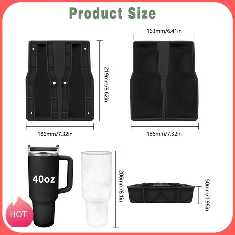 HOT-Ice Mold For 40Oz Stanley Cup, Ice Tray For Tumbler With Lid, For Chilling Cocktails, Whiskey,Drinks,Coffee
HOT-Ice Mold For 40Oz Stanley Cup, Ice Tray For Tumbler With Lid, For Chilling Cocktails, Whiskey,Drinks,Coffee