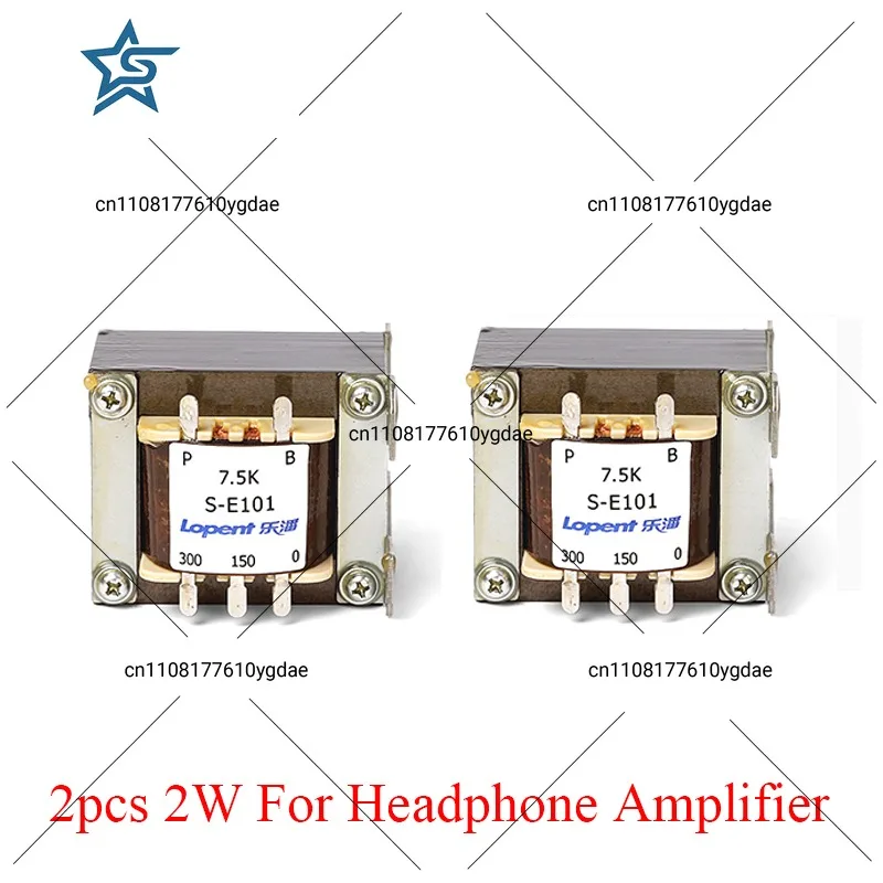 2pcs 2w Single Ended Headphone Amplifier Output Transformer Detection Pairing
2pcs 2w Single Ended Headphone Amplifier Output Transformer Detection Pairing