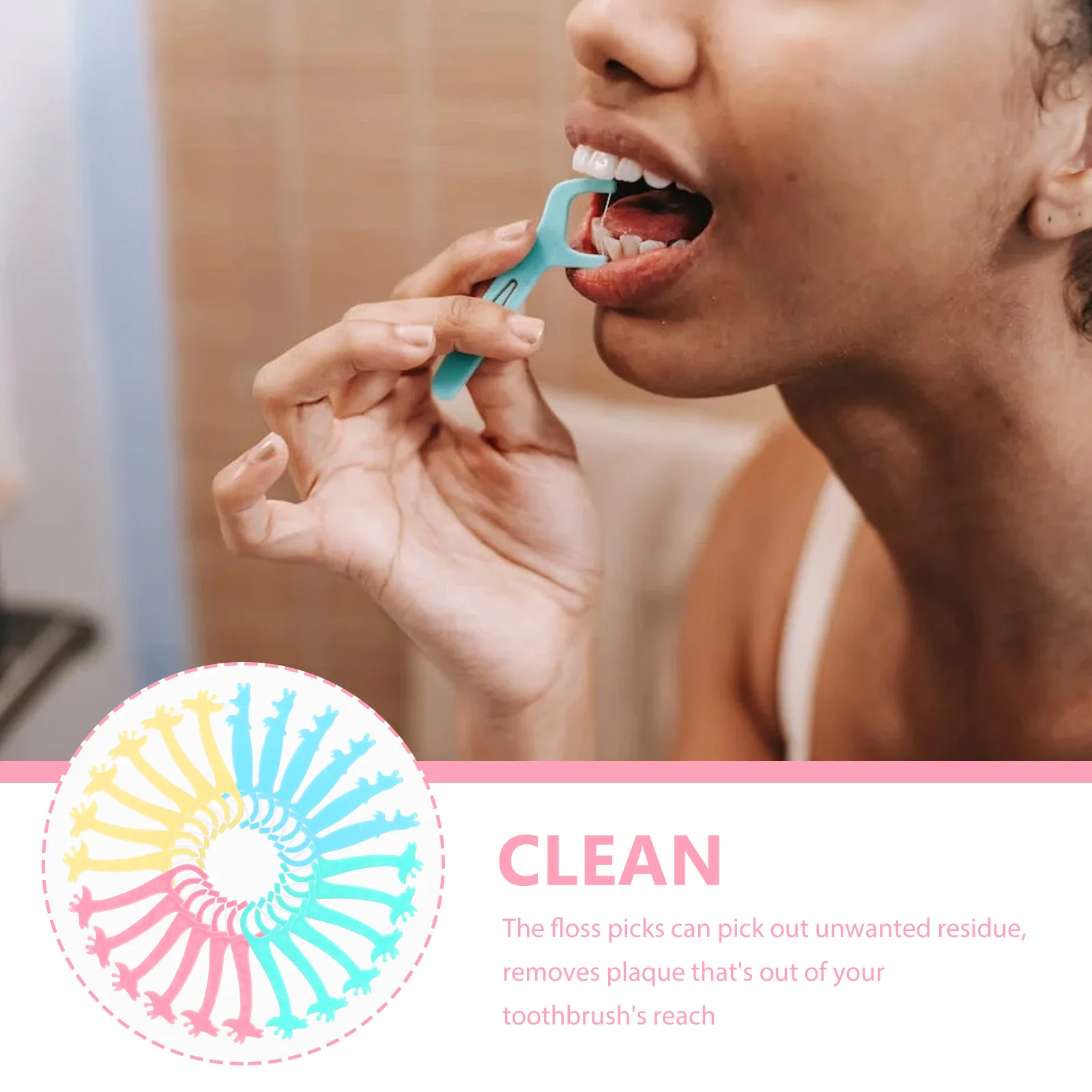Dental Floss Stick Flosser Picks Toothpick Holders Travel Flossers Plastic 's
Dental Floss Stick Flosser Picks Toothpick Holders Travel Flossers Plastic 's