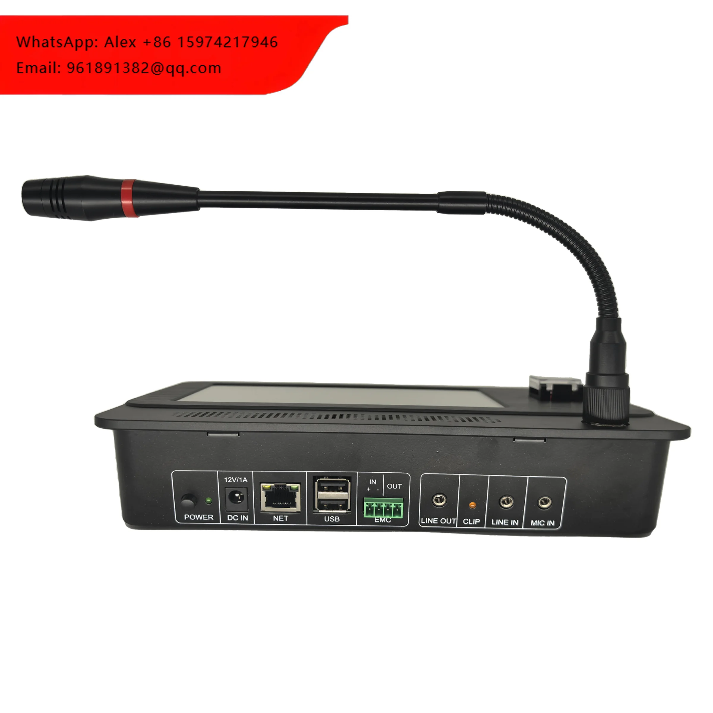 Commercial Audio Music Play Device IP PA System Intercom IP Paging Connection With CCTV RJ45 School Ring Bell System
Commercial Audio Music Play Device IP PA System Intercom IP Paging Connection With CCTV RJ45 School Ring Bell System