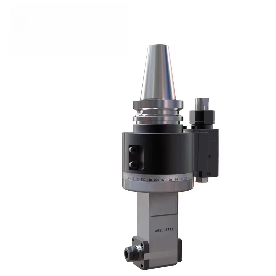 Numerical Control Machine AG90-ER11/ER16/ER20/ER32/ER40 90 Degree Angle Head BT30 BT40 BT50, with ER Chuck
Numerical Control Machine AG90-ER11/ER16/ER20/ER32/ER40 90 Degree Angle Head BT30 BT40 BT50, with ER Chuck