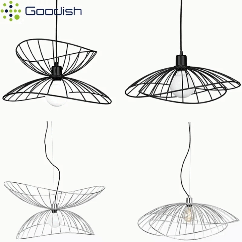 Современный минималистичный металлический подвесной светильник, подвесной светильник в клетке, домашний декор, светодиодная люстра для гостиной, столовой, спальни, кабинета
Современный минималистичный металлический подвесной светильник, подвесной светильник в клетке, домашний декор, светодиодная люстра для гостиной, столовой, спальни, кабинета