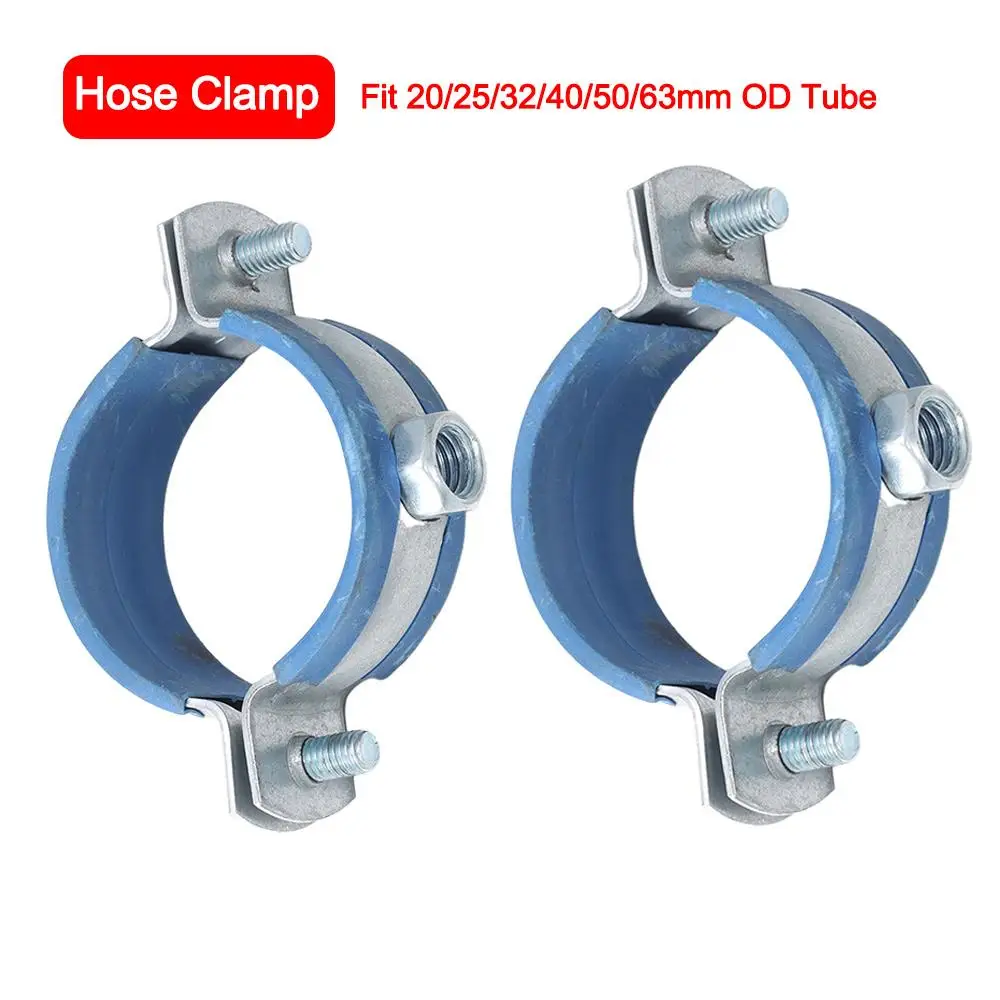 1Pcs Fastener Hardware Round Hose Clamp Pipe Fitting Nut Hoop Suspension Pipe Holder PPR/PVC 20/25/32/40/50/63mm
1Pcs Fastener Hardware Round Hose Clamp Pipe Fitting Nut Hoop Suspension Pipe Holder PPR/PVC 20/25/32/40/50/63mm