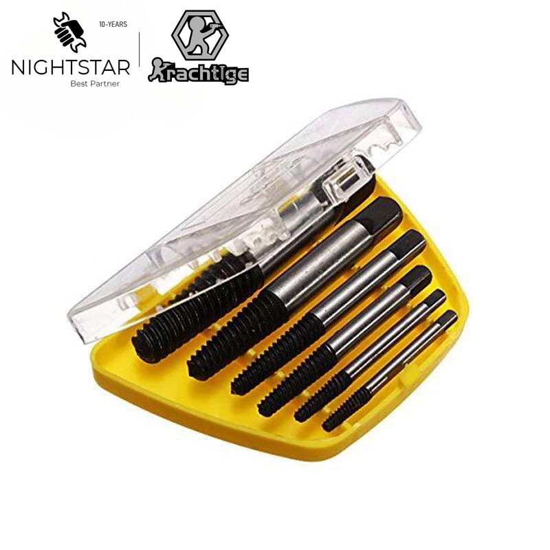 5Pcs / 6Pcs Screw Extractor Center Drill Bits Guide Set Broken Damaged Bolt Remover Removal Easy Set
5Pcs / 6Pcs Screw Extractor Center Drill Bits Guide Set Broken Damaged Bolt Remover Removal Easy Set