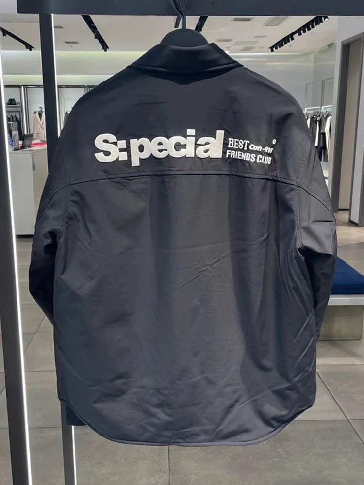 Легкая мужская пуховая куртка-пуховик с вышитым воротником и надписью, повседневная, для работы, прочная, осенне-зимняя
Легкая мужская пуховая куртка-пуховик с вышитым воротником и надписью, повседневная, для работы, прочная, осенне-зимняя