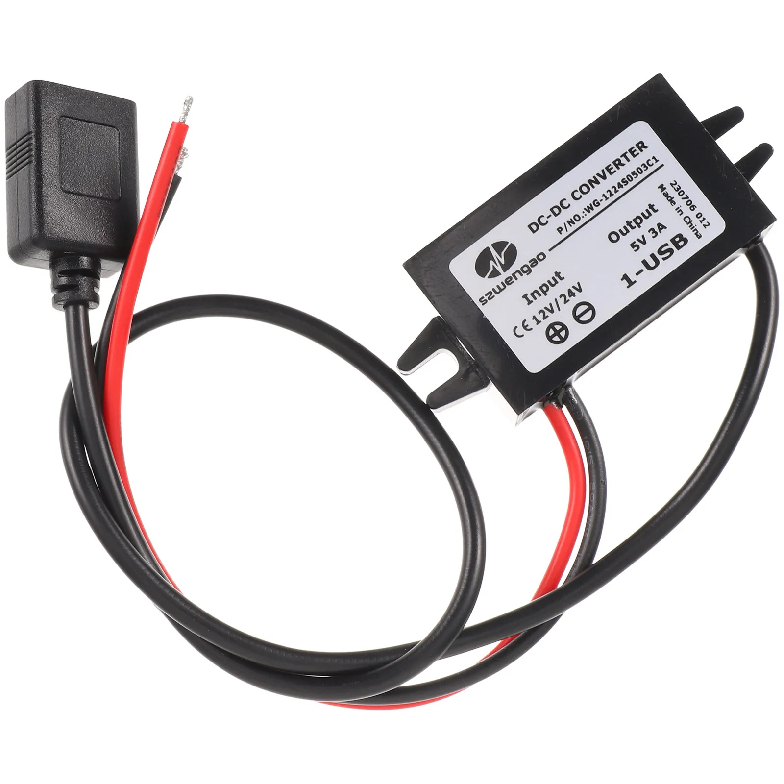 24V to 5V USB Buck Converter Dc-Dc Voltage Regulator Step Down Power Module for Car Charging 15W Intelligent Device Recognition
24V to 5V USB Buck Converter Dc-Dc Voltage Regulator Step Down Power Module for Car Charging 15W Intelligent Device Recognition