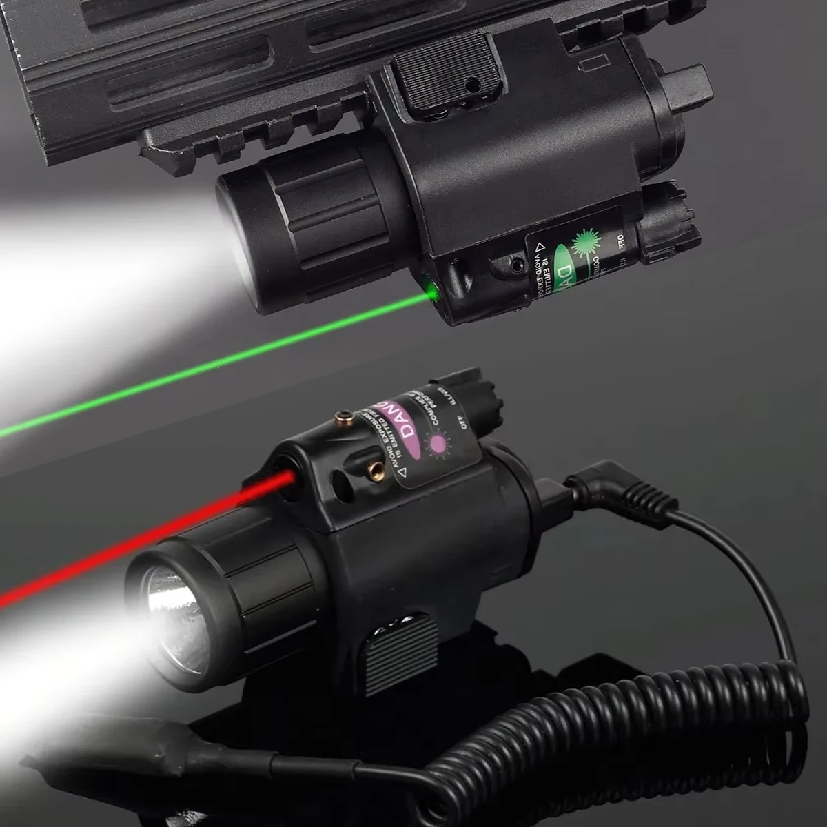 Tactical Weapon Flashlight with Remote Switch Red Dot La-ser Sight Pistol Gun Light for Glock 17 19 / 20mm Rail Hunting
Tactical Weapon Flashlight with Remote Switch Red Dot La-ser Sight Pistol Gun Light for Glock 17 19 / 20mm Rail Hunting