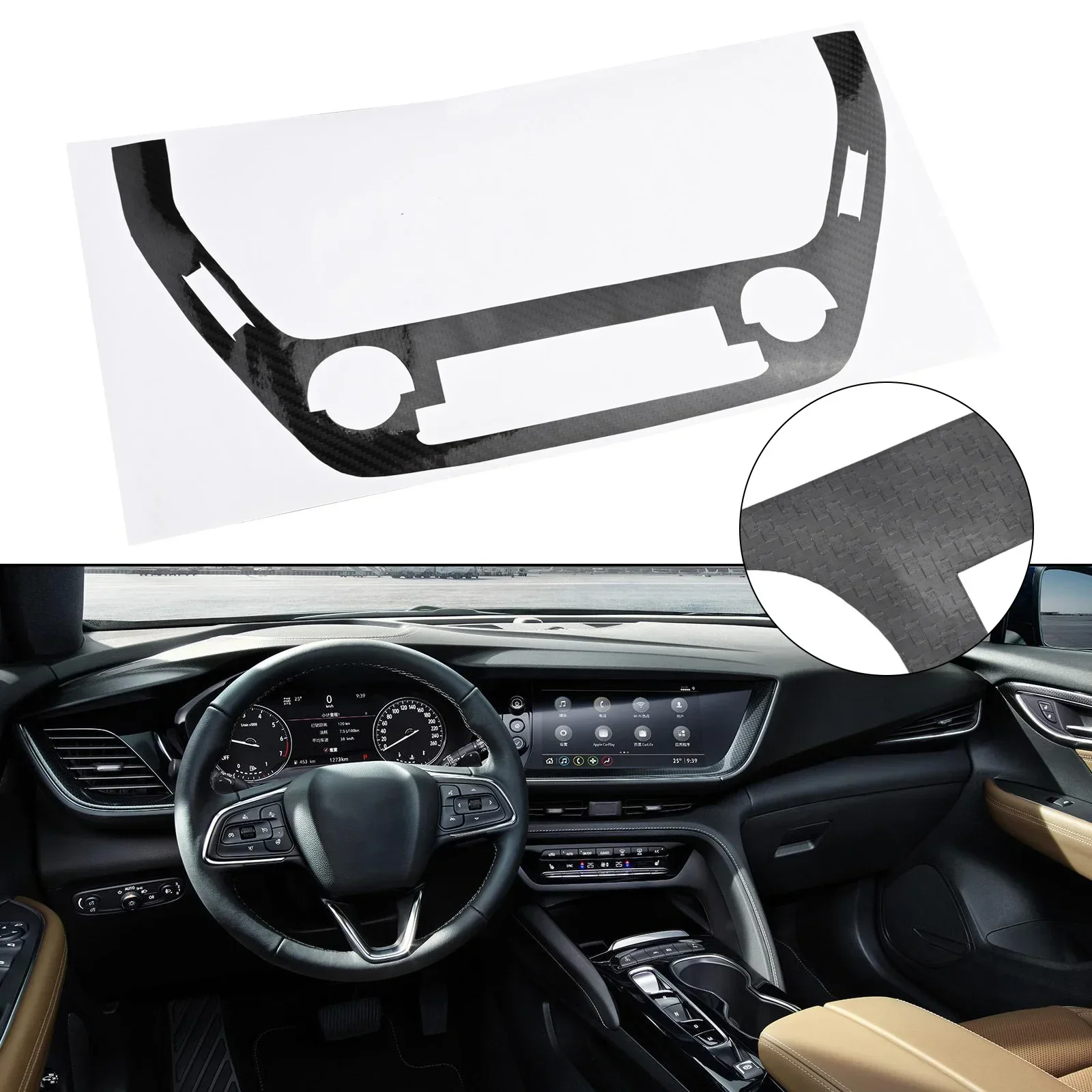 Protect Your For Toyota For Corolla's Console AC Button Control Frame With Carbon Fiber Stickers And Adjusting Wheel
Protect Your For Toyota For Corolla's Console AC Button Control Frame With Carbon Fiber Stickers And Adjusting Wheel