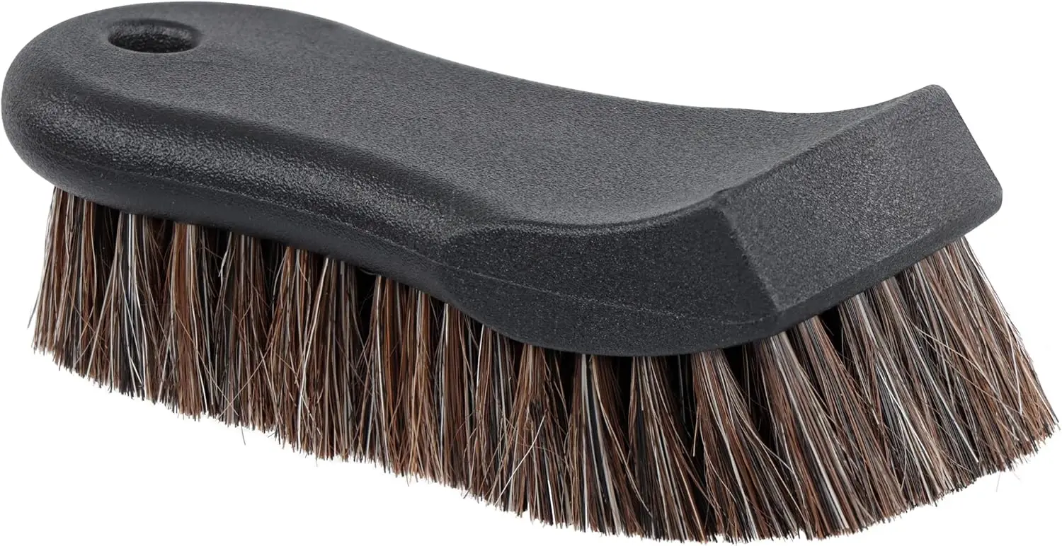 Horsehair Shoe Brush - 6in Boot Brush for Cleaning Leather - Detailing Brush for Car Interiors, , Sneakers, Boots
Horsehair Shoe Brush - 6in Boot Brush for Cleaning Leather - Detailing Brush for Car Interiors, , Sneakers, Boots