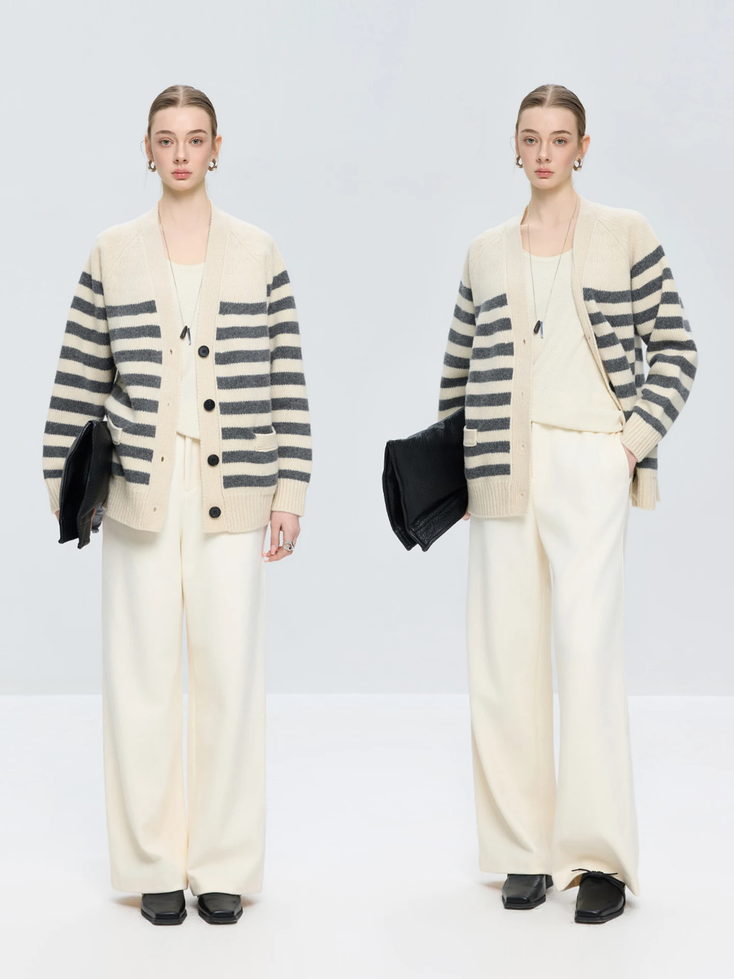 LUR Loose Wide Leg Casual Trousers Spring New Sle Beige Women's Elastic Waist Straight Cut Versatile Casual Long Pants
LUR Loose Wide Leg Casual Trousers Spring New Sle Beige Women's Elastic Waist Straight Cut Versatile Casual Long Pants