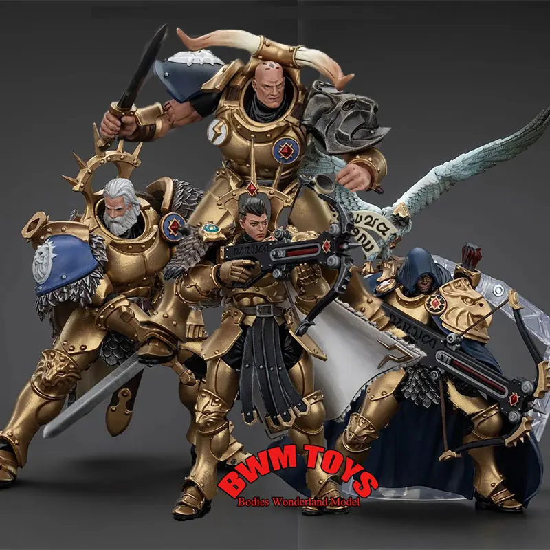 JOYTOY 1/18 Scale Warhammer AGE OF SIGMAR Storincast Eternals The Blacktalons 12.4CM Movable Soldier Action Figure Collection
JOYTOY 1/18 Scale Warhammer AGE OF SIGMAR Storincast Eternals The Blacktalons 12.4CM Movable Soldier Action Figure Collection