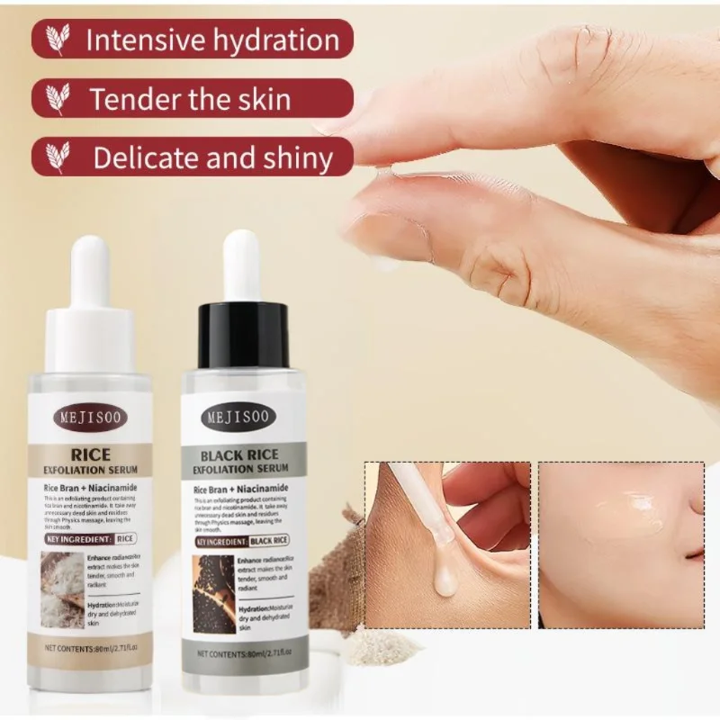 Rice And Black Rice Essence Exfoliates Cleanses Moisturizes Gently Nourishes Softens Pores Soothes Unisex Facial Care Essence
Rice And Black Rice Essence Exfoliates Cleanses Moisturizes Gently Nourishes Softens Pores Soothes Unisex Facial Care Essence