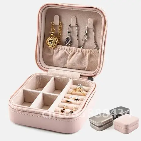 Portable Small Size Jewelry Box Organizer Display Travel Cosmetic Zipper Leather Storage Jewelry Case Boxes Drawers
Portable Small Size Jewelry Box Organizer Display Travel Cosmetic Zipper Leather Storage Jewelry Case Boxes Drawers
