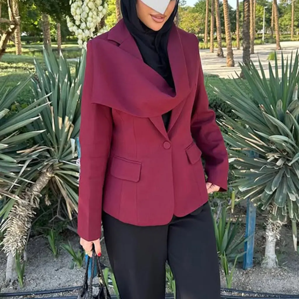 Women's French Retro Style Slim Fit Blazer High-End Shawl Personalized Summer New Arrival
Women's French Retro Style Slim Fit Blazer High-End Shawl Personalized Summer New Arrival