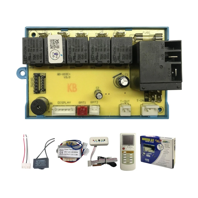 Air Conditioner Control Panel Computer Board Modified With Backlit LCD QD-U10A+ QD-U12A A/C Universal Control System
Air Conditioner Control Panel Computer Board Modified With Backlit LCD QD-U10A+ QD-U12A A/C Universal Control System
