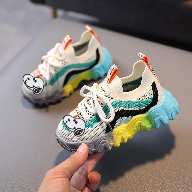 Snoopy Children's casual shoes new fashion flying woven color bottom sneakers 1-5 years old single shoes girls boys old shoes
Snoopy Children's casual shoes new fashion flying woven color bottom sneakers 1-5 years old single shoes girls boys old shoes
