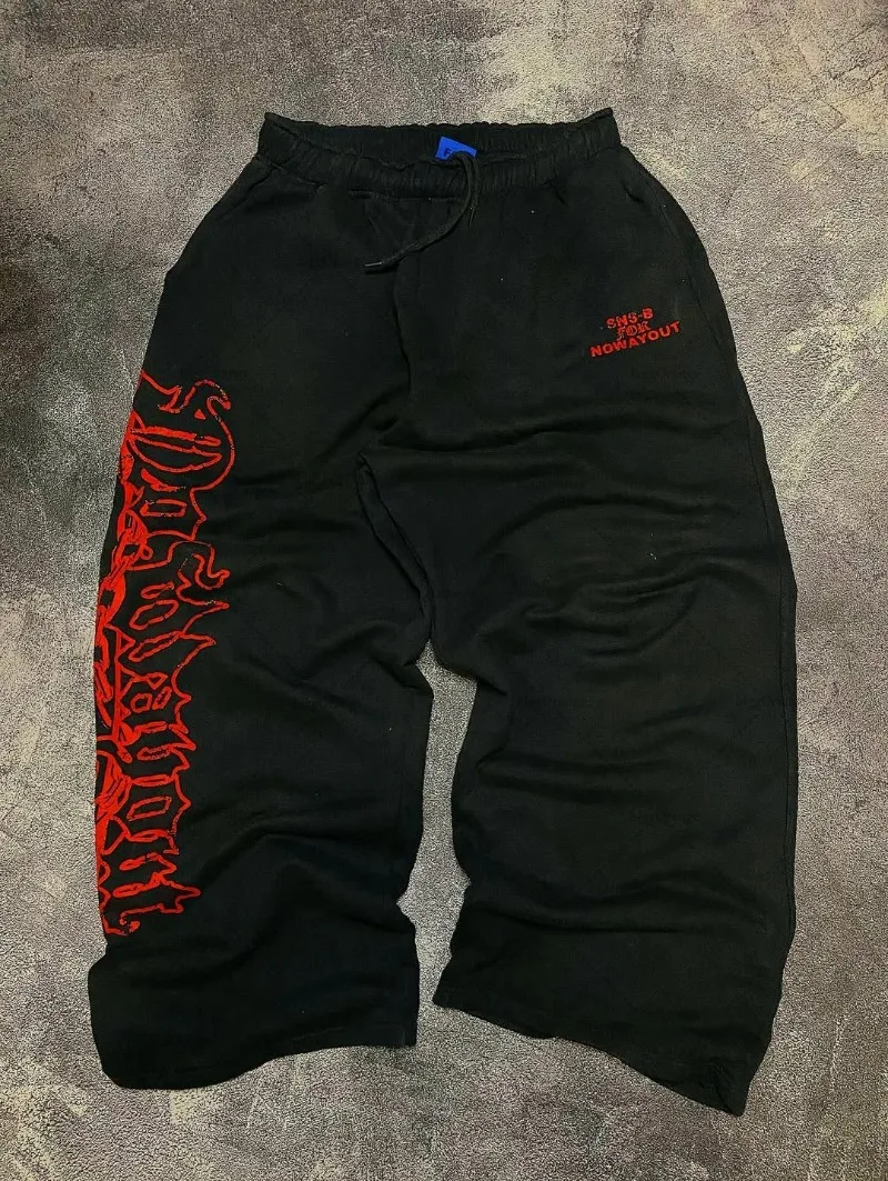 New Summer Harajuku Retro Letter Casual Loose Trousers Men American Street Hip-hop Punk Goth Fashion Straight Wide-leg Pants
New Summer Harajuku Retro Letter Casual Loose Trousers Men American Street Hip-hop Punk Goth Fashion Straight Wide-leg Pants