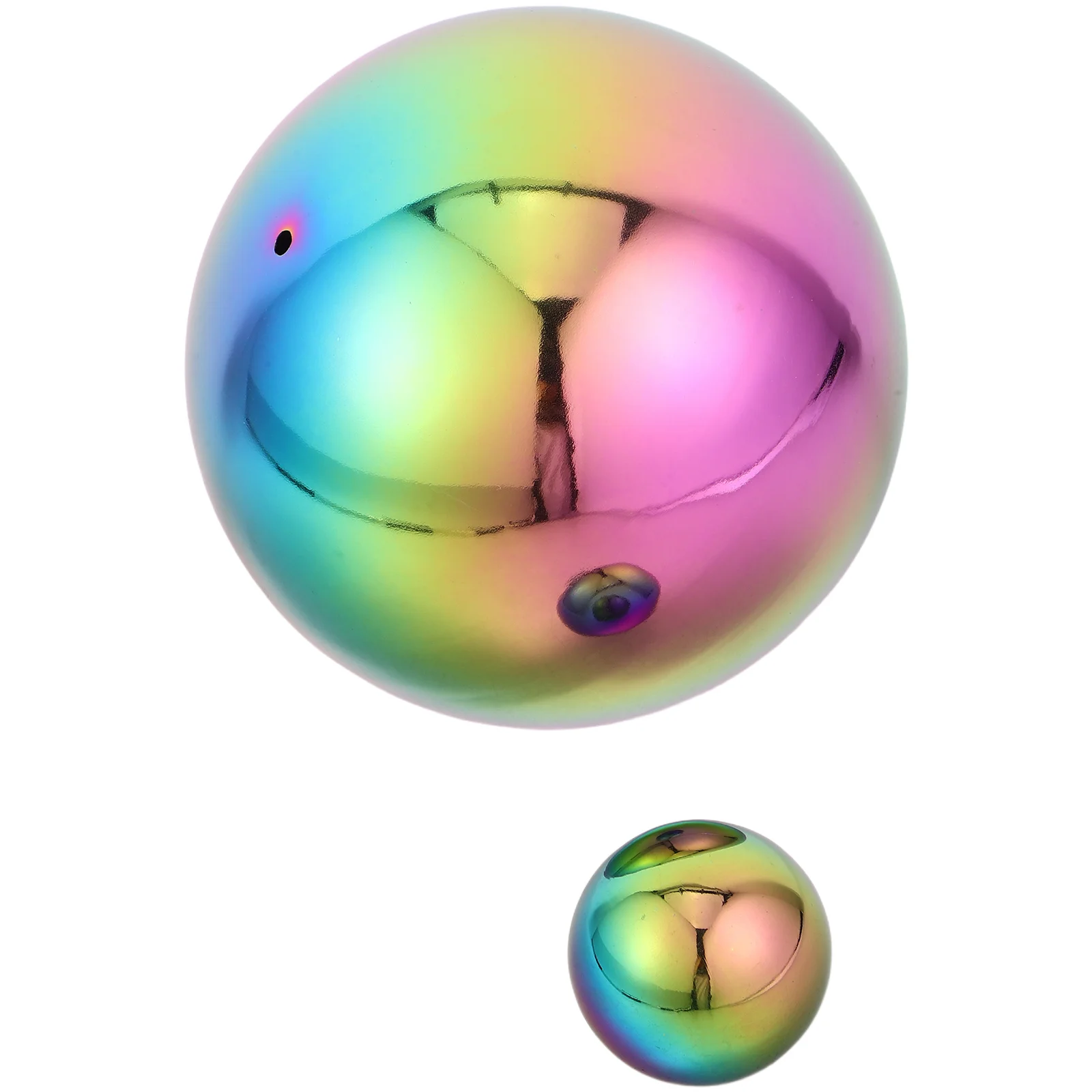 2pcs Stainless Steel Gazing Balls Polished Metal Spheres For Garden Lawn Decor Indoor Outdoor Holiday Mall Hanging Decoration
2pcs Stainless Steel Gazing Balls Polished Metal Spheres For Garden Lawn Decor Indoor Outdoor Holiday Mall Hanging Decoration