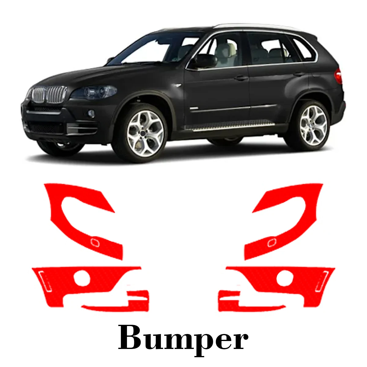 Car Precut Paint Protection Film Front Bumper Anti-scratch Exterior TPU PPF For BMW X5 2007-2010
Car Precut Paint Protection Film Front Bumper Anti-scratch Exterior TPU PPF For BMW X5 2007-2010