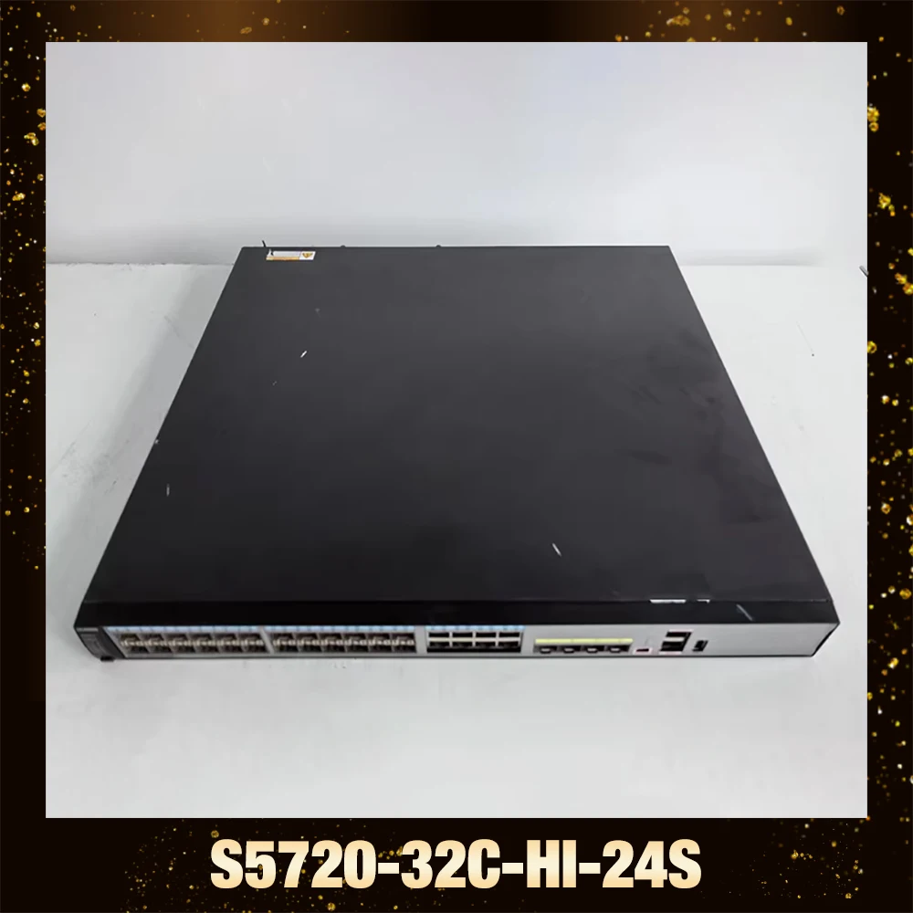 Для HUAWEI S5720-32C-HI-24S 24-портовый гигабитный оптический 8-портовый гигабитный электрический 4 SFP + 10 гигабитный коммутатор
Для HUAWEI S5720-32C-HI-24S 24-портовый гигабитный оптический 8-портовый гигабитный электрический 4 SFP + 10 гигабитный коммутатор