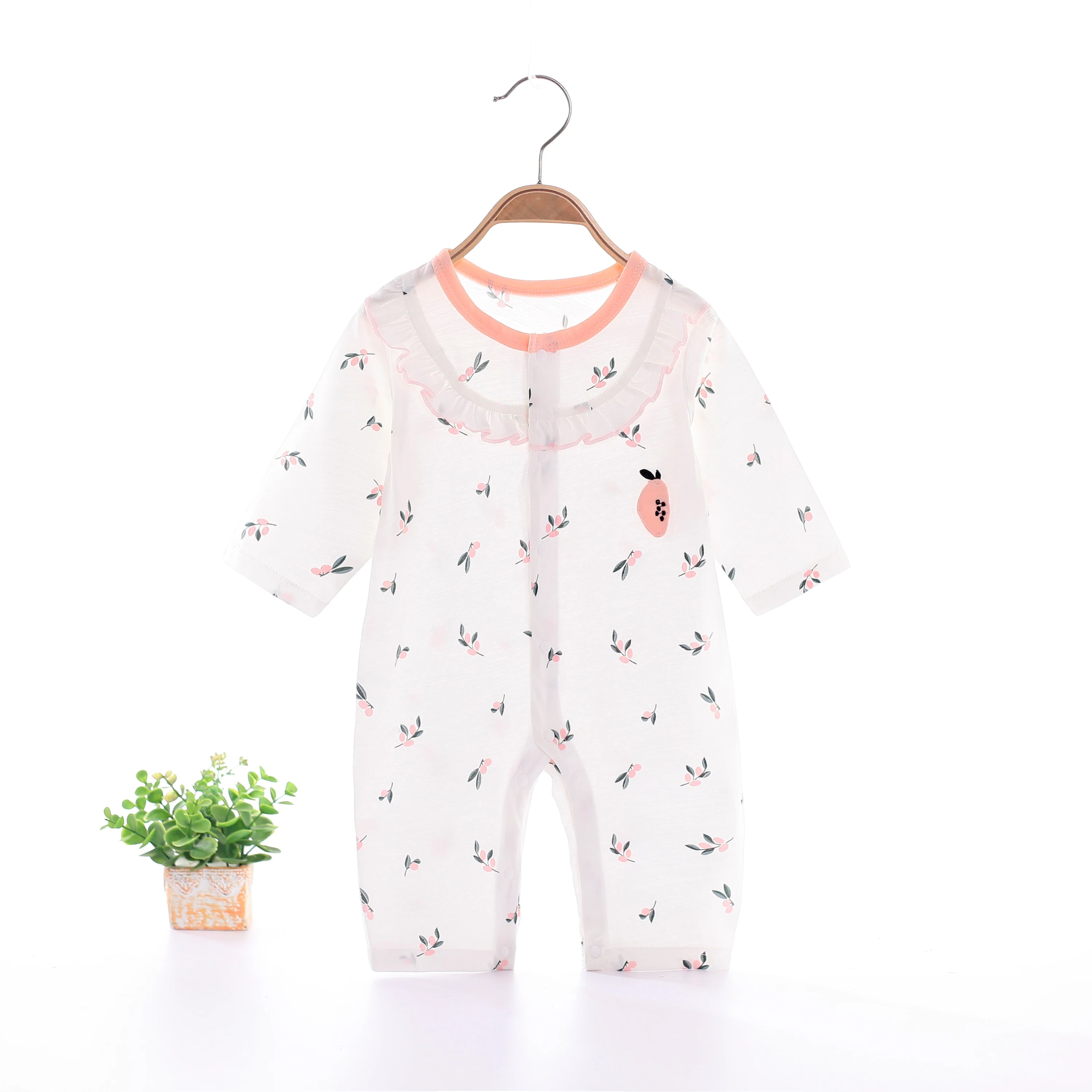 Baby Romper Summer Thin Style Baby Clothes Pure Cotton Long-Sleeve Pajamas Newborn Air-Conditioned Onesie Newborn
Baby Romper Summer Thin Style Baby Clothes Pure Cotton Long-Sleeve Pajamas Newborn Air-Conditioned Onesie Newborn