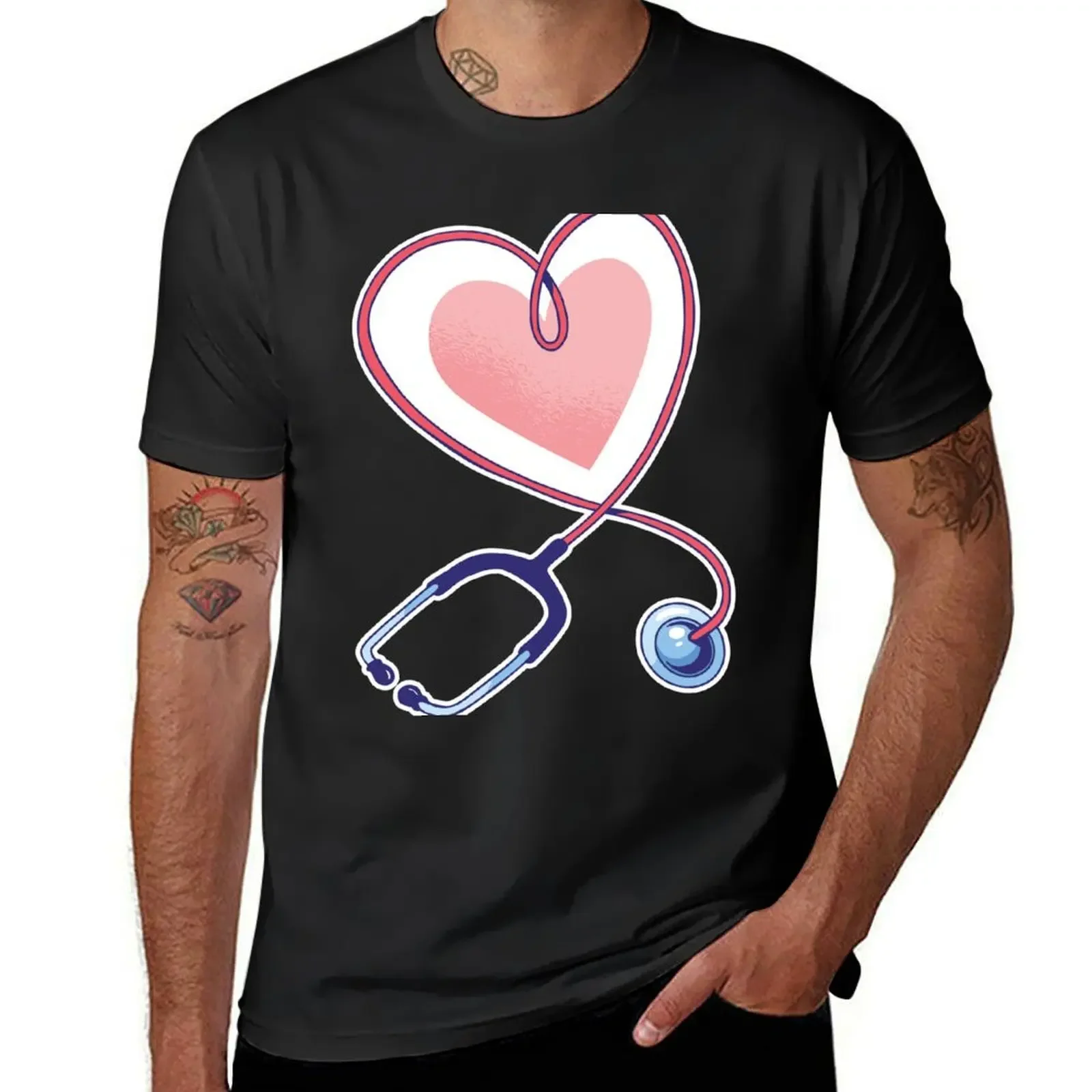 STETHOSCOPE HEART T-Shirt vintage t shirts plus size tops mens shirts graphic tee
STETHOSCOPE HEART T-Shirt vintage t shirts plus size tops mens shirts graphic tee