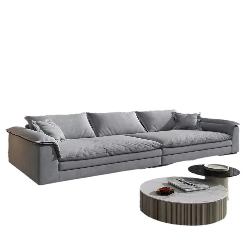 Living room ultra-wide large sitting deep fabric sofa cat paw leather sofa technology cloth small apartment straight row
Living room ultra-wide large sitting deep fabric sofa cat paw leather sofa technology cloth small apartment straight row