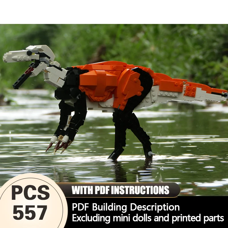 Creators Animal Series Model MOC Building Bricks Theropod Dinosaur Modular Technology Gifts Holiday Assemble Children Toys Suit
Creators Animal Series Model MOC Building Bricks Theropod Dinosaur Modular Technology Gifts Holiday Assemble Children Toys Suit