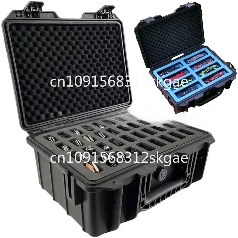 Collection Box Edc Portable Folding Knife Storage Box Butterfly Knife Swiss Flail Knife 24slots
Collection Box Edc Portable Folding Knife Storage Box Butterfly Knife Swiss Flail Knife 24slots