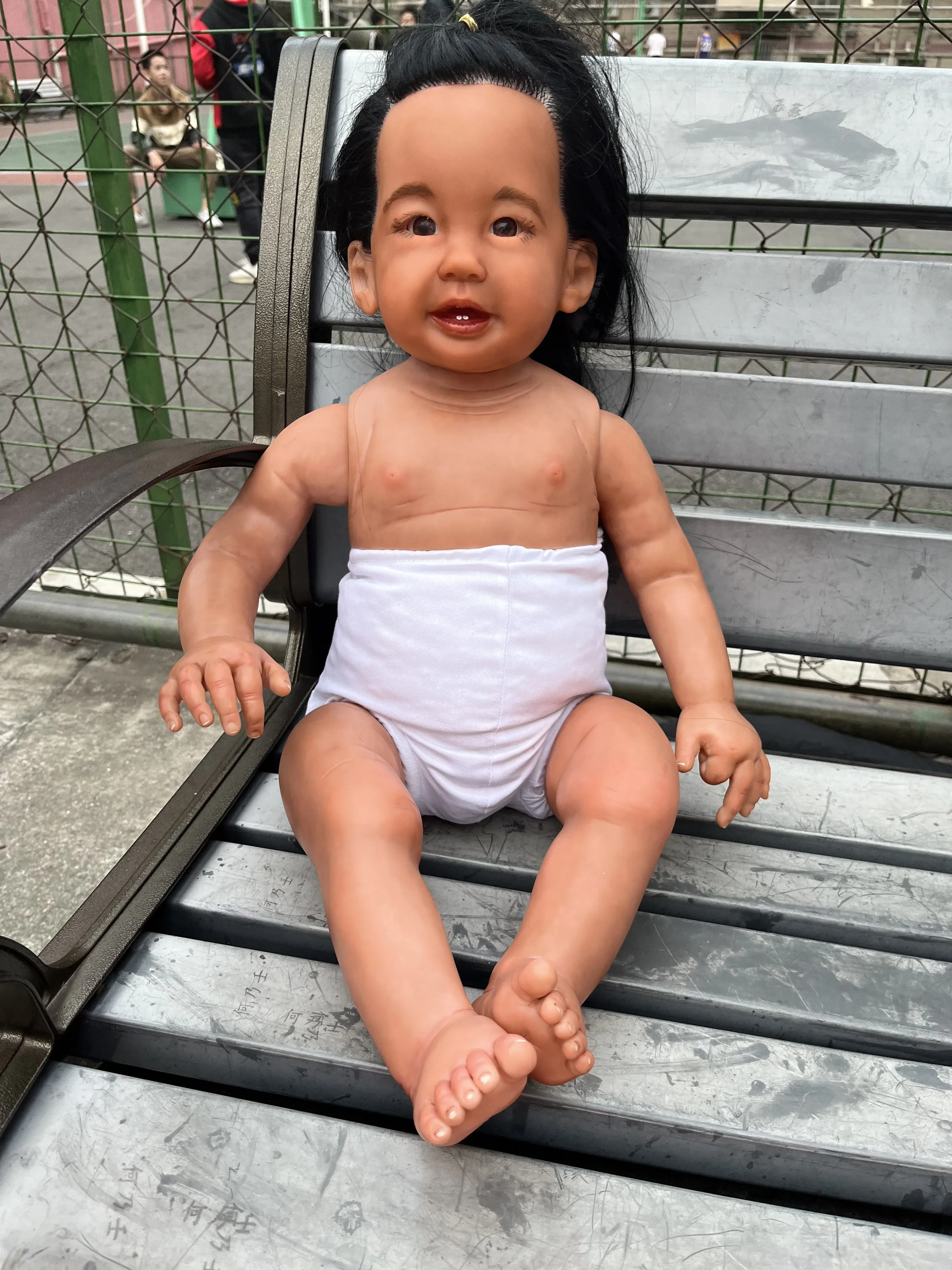 SINO-BB индивидуальные ограниченные поставки 28 дюймов Reborn Baby Teegan афро-американский комплект с росписью темной кожей DIY часть Рождественский подарок
SINO-BB индивидуальные ограниченные поставки 28 дюймов Reborn Baby Teegan афро-американский комплект с росписью темной кожей DIY часть Рождественский подарок