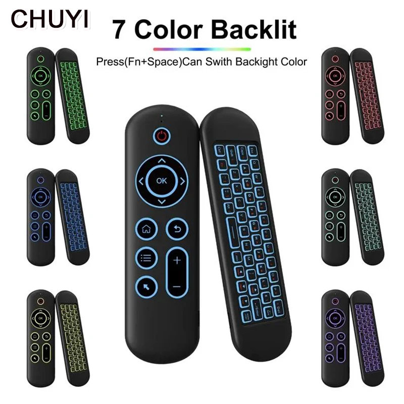 M5 Smart Projector Remote Control 2.4G BT 5.2 Remote Control 7-Color Backlight USB Receiver Suitable ForSmart TV Set Top Box PC
M5 Smart Projector Remote Control 2.4G BT 5.2 Remote Control 7-Color Backlight USB Receiver Suitable ForSmart TV Set Top Box PC