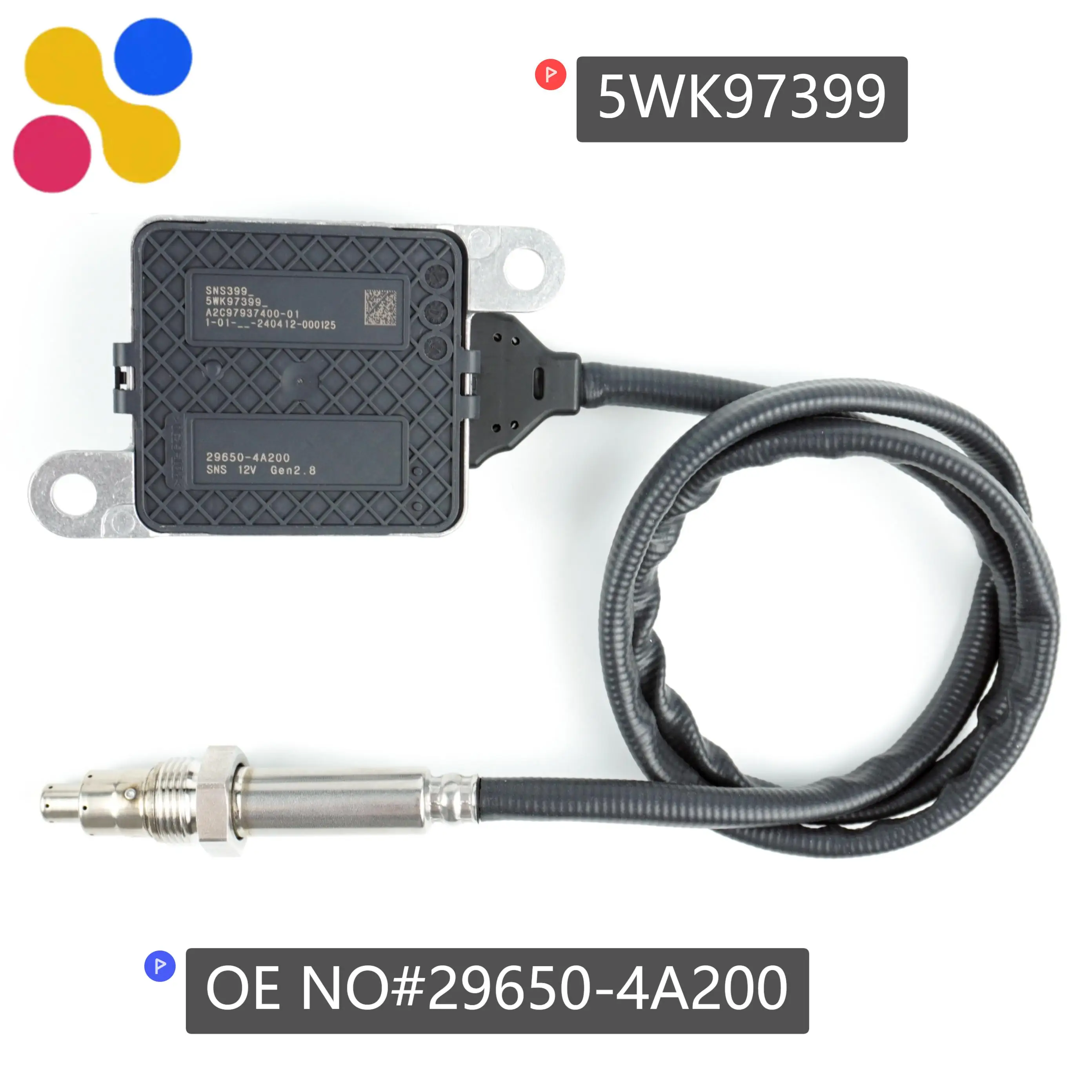 5WK97399 29650-4A200 New Nitrogen Oxide Sensor 5WK9 7399 NOx Sensor for HYUNDAI High Performance Truck Parts 296504A200
5WK97399 29650-4A200 New Nitrogen Oxide Sensor 5WK9 7399 NOx Sensor for HYUNDAI High Performance Truck Parts 296504A200
