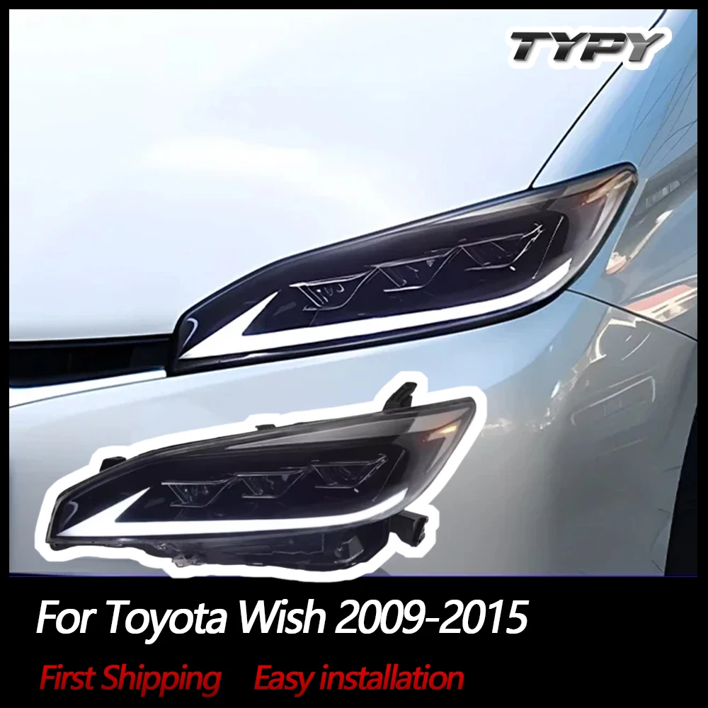 TYPY Car Headlights For Toyota Wish 2009-2015 LED Car Lamps Daytime Running Lights Dynamic Turn Signals Car Accessories
TYPY Car Headlights For Toyota Wish 2009-2015 LED Car Lamps Daytime Running Lights Dynamic Turn Signals Car Accessories