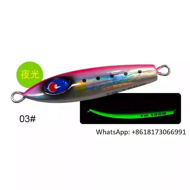 FISHFARMER Steel Iron Plate TG Bullet Slow Shake Grouper Tuna High Fish Rate Night Light La ser Iron Plate
FISHFARMER Steel Iron Plate TG Bullet Slow Shake Grouper Tuna High Fish Rate Night Light La ser Iron Plate