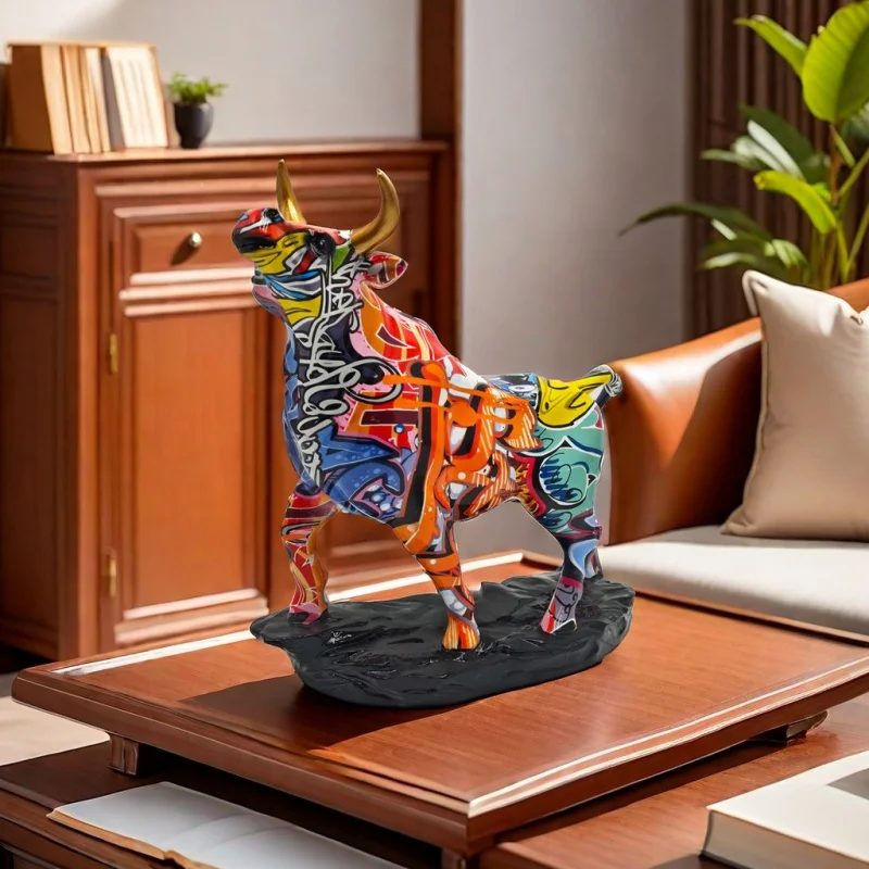 Creative home decorations, graffiti, cow decorations, small ornaments, handicrafts, ornaments, fashionable and trendy ornaments
Creative home decorations, graffiti, cow decorations, small ornaments, handicrafts, ornaments, fashionable and trendy ornaments