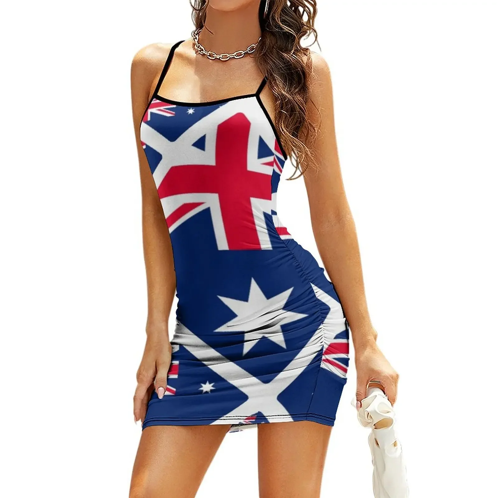 AUSTRALIAN FLAG Sling Dress dresses ladies 2025 summer Dresses for wedding party luxury woman party dress dress for woman
AUSTRALIAN FLAG Sling Dress dresses ladies 2025 summer Dresses for wedding party luxury woman party dress dress for woman