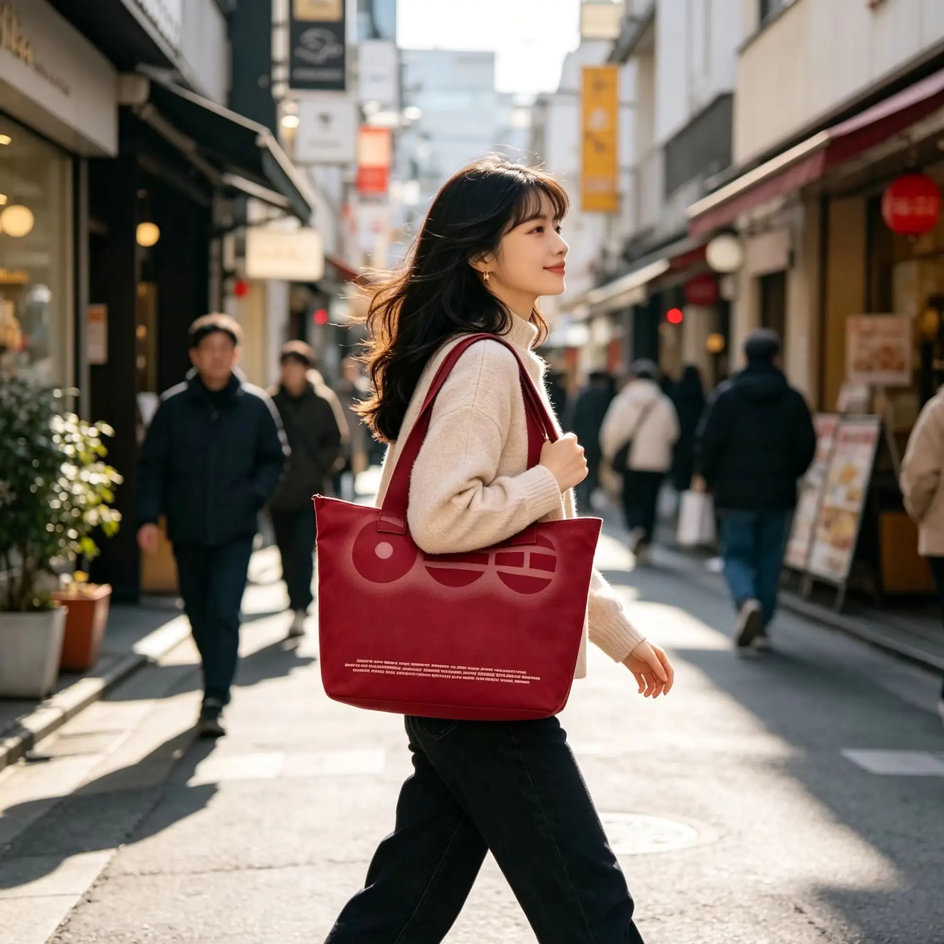ARIRANG 2026 World Tour Red Shoulder Bag Shopping Embroidered Men's Women's Relaxation
ARIRANG 2026 World Tour Red Shoulder Bag Shopping Embroidered Men's Women's Relaxation