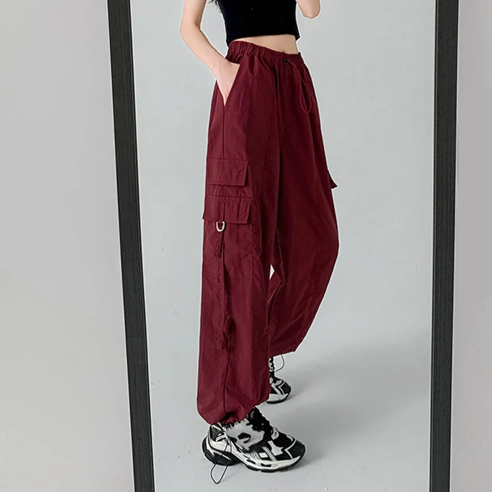 Spring And Summer Fashion High Waist Pants Loose Wide Leg Pants Stylish Wide Leg Summer Pants Red Leisure Style
Spring And Summer Fashion High Waist Pants Loose Wide Leg Pants Stylish Wide Leg Summer Pants Red Leisure Style