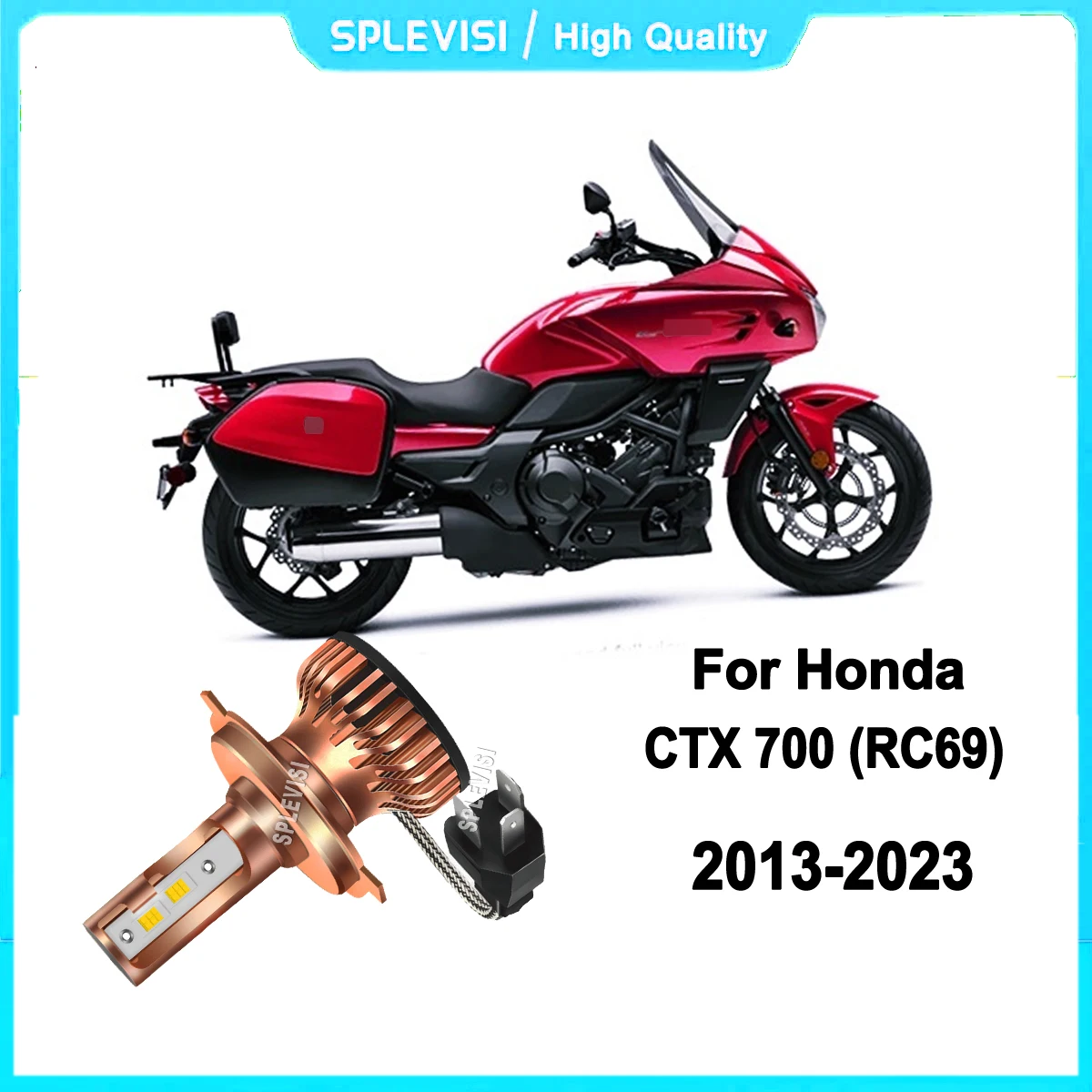 H4 9003 HB2 LED Motorcycle Headlight - +400% Upgraded Night Vision For Honda CTX 700 (RC69) 2013 2014 2015 2016 2017 2018-2023
H4 9003 HB2 LED Motorcycle Headlight - +400% Upgraded Night Vision For Honda CTX 700 (RC69) 2013 2014 2015 2016 2017 2018-2023