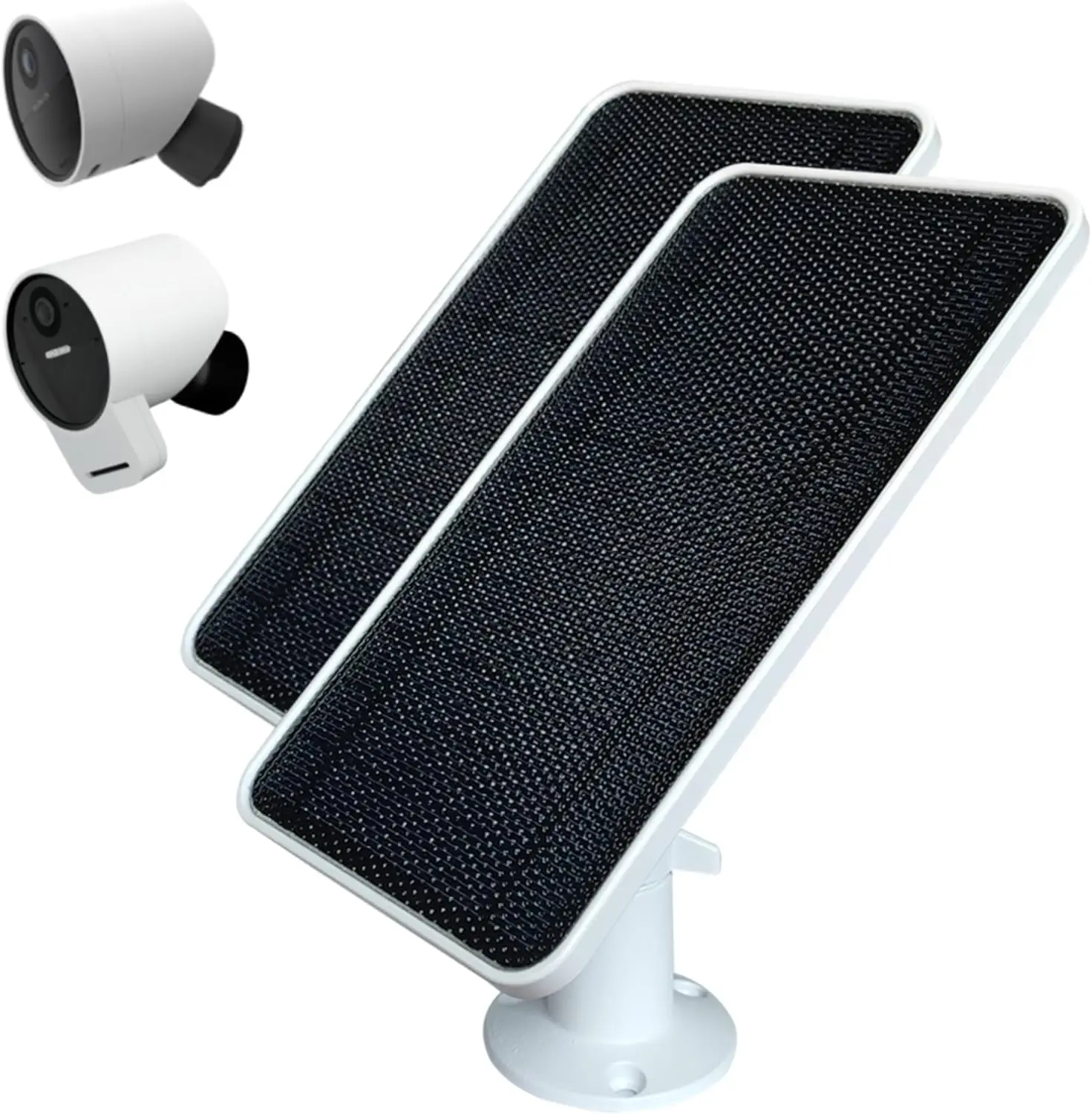 Waterproof Solar Charger for Outdoor Security Cameras, 13FT Cable & Adjustable Mount (2 Pack)
Waterproof Solar Charger for Outdoor Security Cameras, 13FT Cable & Adjustable Mount (2 Pack)