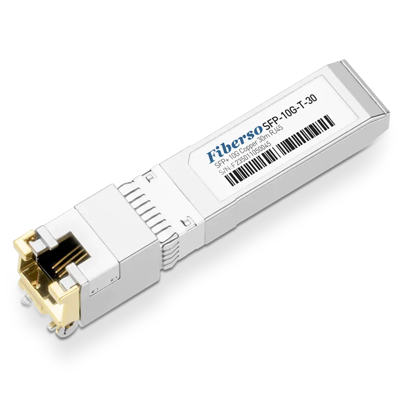 Медный модуль Fiberso 10GBASE-T SFP+, совместимый с переключателями Cisco Huawei, оптоволоконный трансивер Rj45 30 м
Медный модуль Fiberso 10GBASE-T SFP+, совместимый с переключателями Cisco Huawei, оптоволоконный трансивер Rj45 30 м