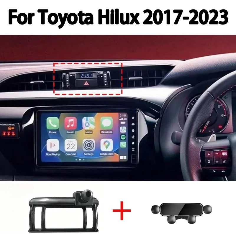 For Toyota Hilux 2017-2022 2023 Car Mobile Phone Holder Special Fixed Bracket Base Wireless Charger Navigation Bracket Base
For Toyota Hilux 2017-2022 2023 Car Mobile Phone Holder Special Fixed Bracket Base Wireless Charger Navigation Bracket Base